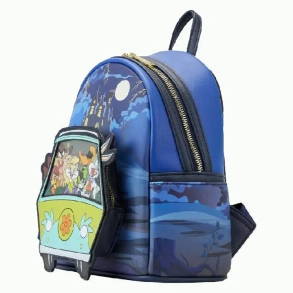 Loungefly Warner Bros. Looney Tunes Scooby-Doo Glow-In-The-Dark Mini Backpack‎ - Picture 3 of 8